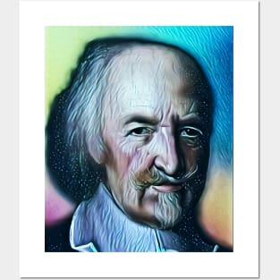 Thomas Hobbes Portrait | Thomas Hobbes Artwork 5 Posters and Art